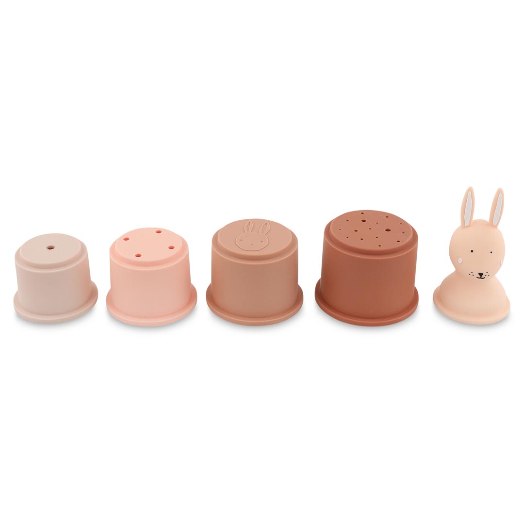 Stacking cups - 5pcs - Mrs. Rabbit